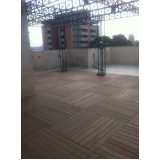 deck modular WPC na Vila Formosa