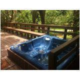 deck para spa preço na Água Chata
