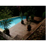 quanto custa piso deck de piscina PVC Rio Branco